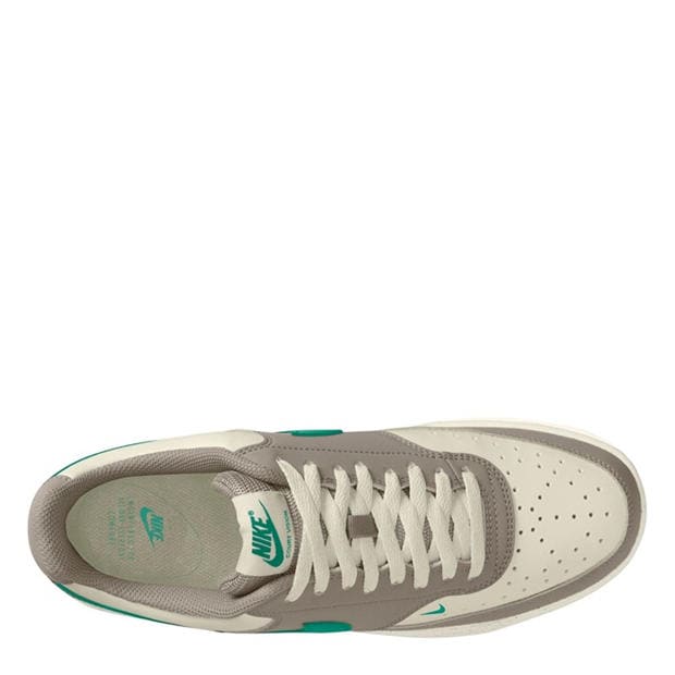 Sail/Green - Nike - Court Vision Low Trainers Mens