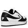 WHT/BLK/WHT - Fila - Men's Court Trainers