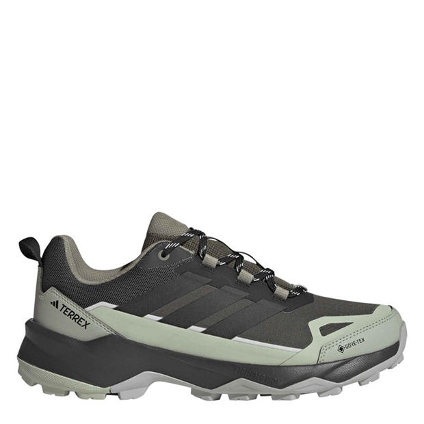 Carbon/Green - adidas - TERREX Skychaser AX5 GORE-TEX Hiking Shoes Mens