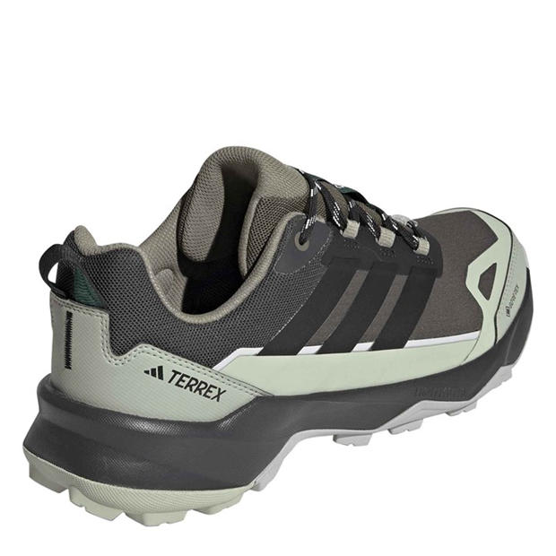 Carbon/Green - adidas - TERREX Skychaser AX5 GORE-TEX Hiking Shoes Mens