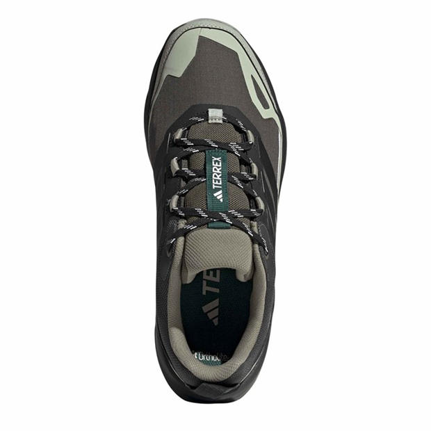 Carbon/Green - adidas - TERREX Skychaser AX5 GORE-TEX Hiking Shoes Mens