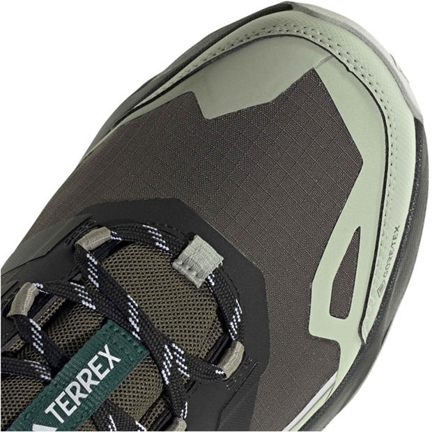 Carbon/Green - adidas - TERREX Skychaser AX5 GORE-TEX Hiking Shoes Mens