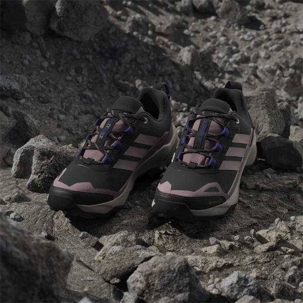 Black/Lilac - adidas - Terrex Skychaser AX5 GORE-TEX Hiking Shoes Womens