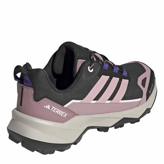 Black/Lilac - adidas - Terrex Skychaser AX5 GORE-TEX Hiking Shoes Womens