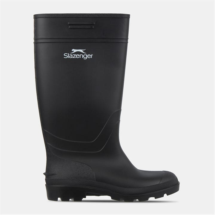 Slazenger Men's Black Wellingtons in Size 10, Sports Direct