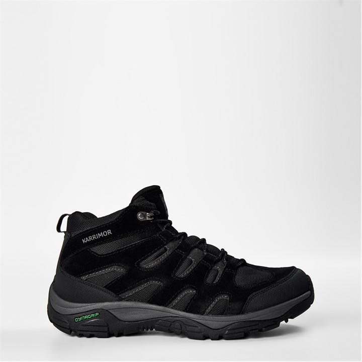 Karrimor Men's Black Summit Walking Boots in Size 11, Sports Direct