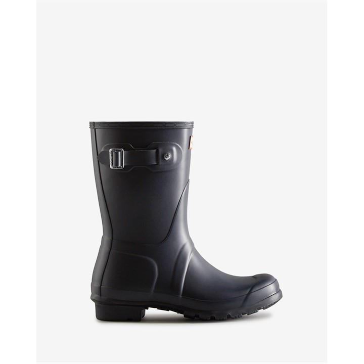 Hunter Women's Blue Original Short Wellies in Size 6, Sports Direct