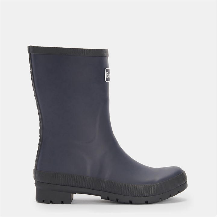 Barbour Women's Blue Banbury Wellington Boots in Size 8, Sports Direct