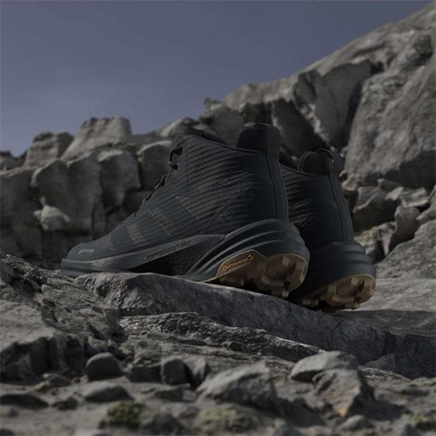 Black - adidas - Men's Freehiker Mid GORE-TEX Hiking Boots