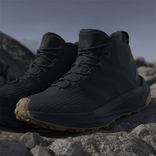 Black - adidas - Men's Freehiker Mid GORE-TEX Hiking Boots