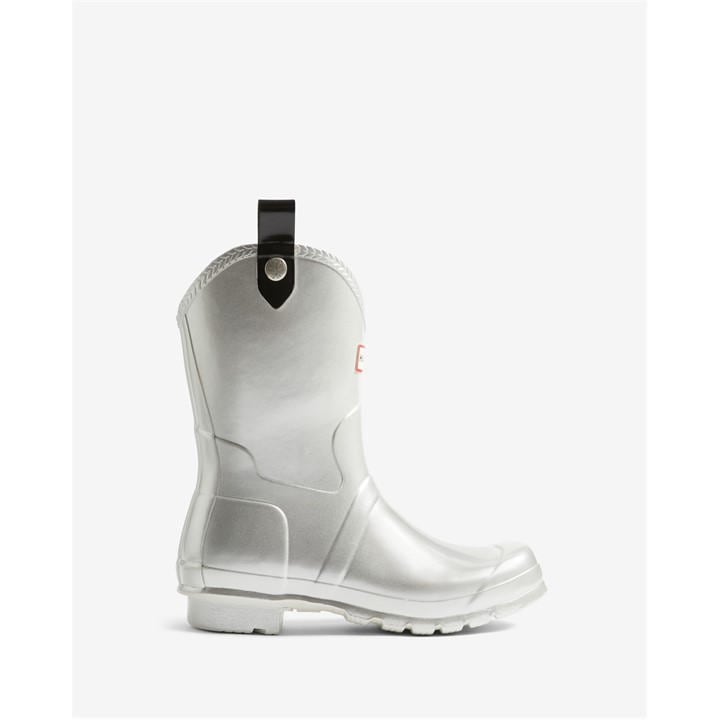 Hunter Women's Silver Wellingtons in Size 7, Sports Direct
