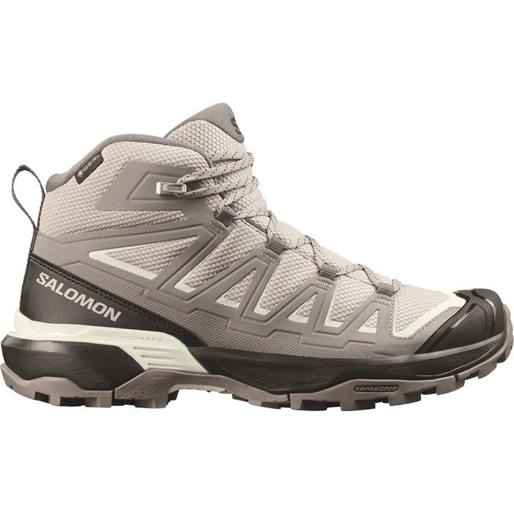 Salomon Women's Grey X Ultra Flare Mid Gtx Hiking Boot in Size 4, Sports Direct