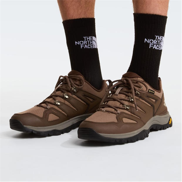 Garnet/Smokey - The North Face - Hedgehog GORE-TEX Hiking Shoes Mens