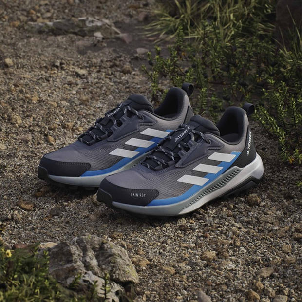 Aurora/Grey - adidas - Terrex Anylander Rain.Rdy Hiking Shoes Mens