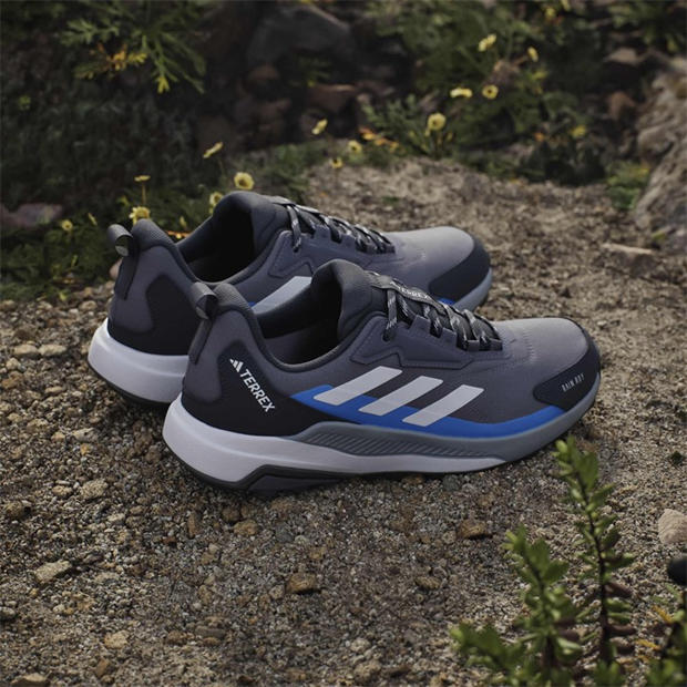 Aurora/Grey - adidas - Terrex Anylander Rain.Rdy Hiking Shoes Mens