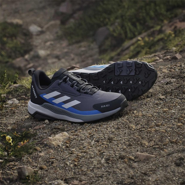 Aurora/Grey - adidas - Terrex Anylander Rain.Rdy Hiking Shoes Mens