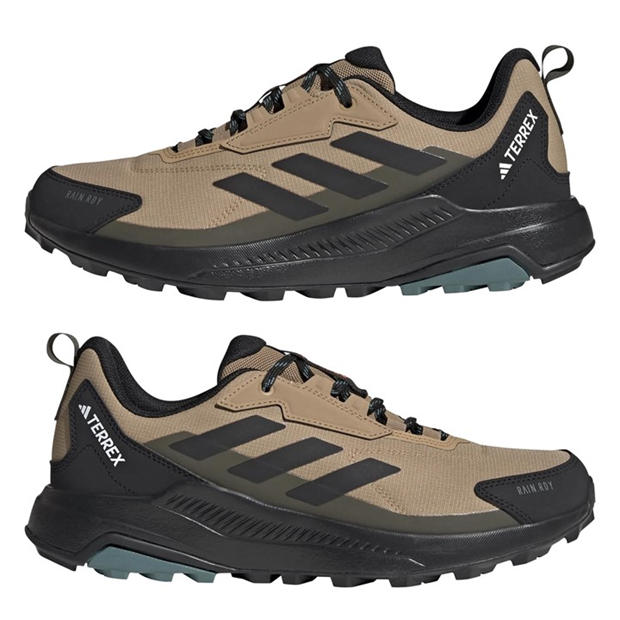Cardboard/Black - adidas - Terrex Anylander Rain.Rdy Hiking Shoes Mens