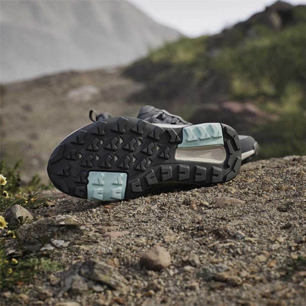 Grey - adidas - Terrex Anylander RAIN.RDY Hiking Shoes Womens