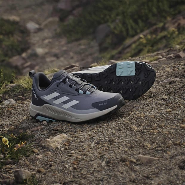 Grey - adidas - Terrex Anylander RAIN.RDY Hiking Shoes Womens