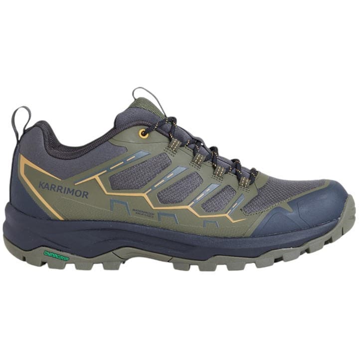 Karrimor Men's Green Hurricane Waterproof Hiking Shoes in Size 9, Sports Direct