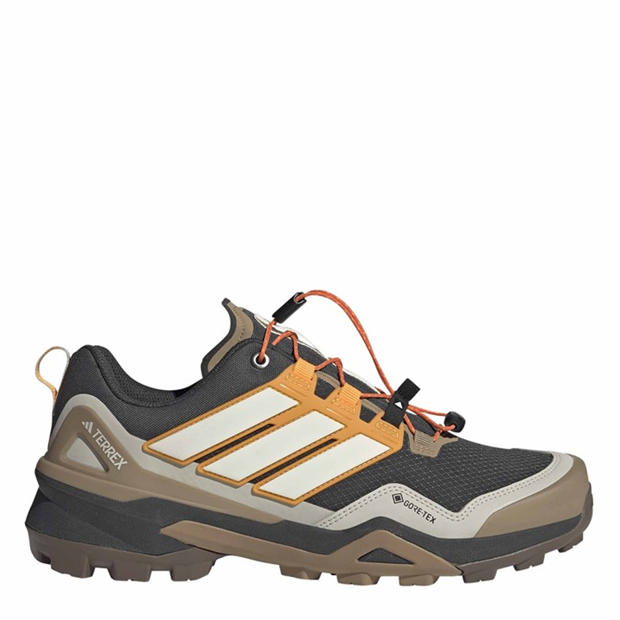 Carbon/White - adidas - Terrex Skychaser GORE-TEX Hiking Shoes Mens