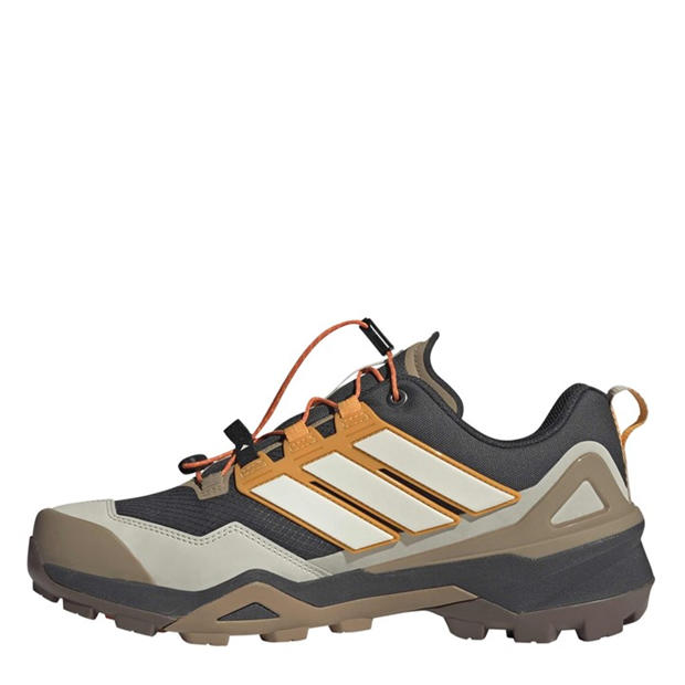Carbon/White - adidas - Terrex Skychaser GORE-TEX Hiking Shoes Mens