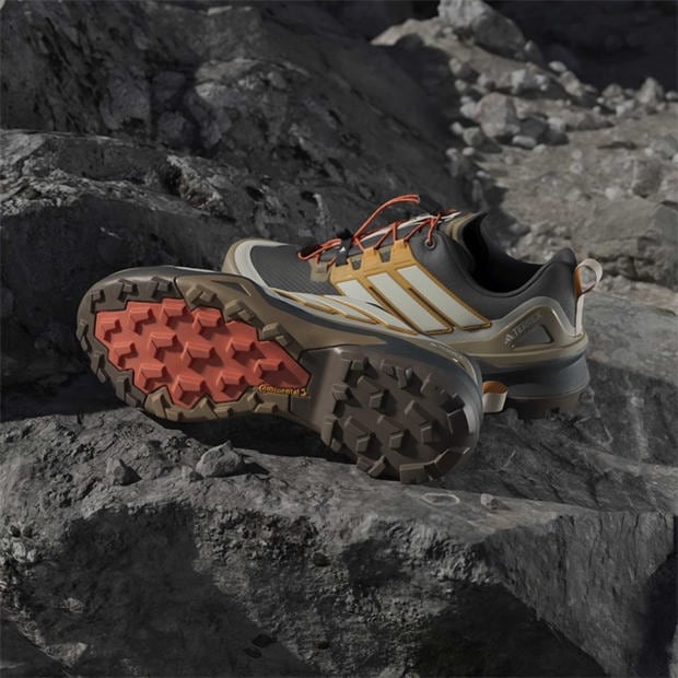 Carbon/White - adidas - Terrex Skychaser GORE-TEX Hiking Shoes Mens