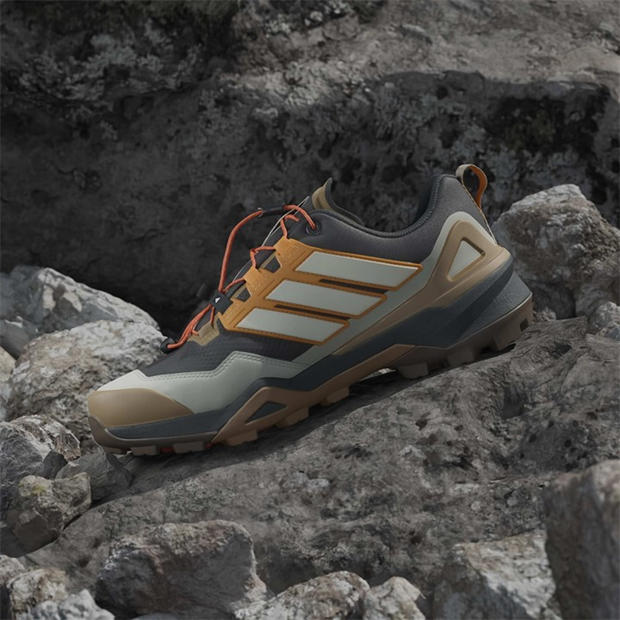 Carbon/White - adidas - Terrex Skychaser GORE-TEX Hiking Shoes Mens