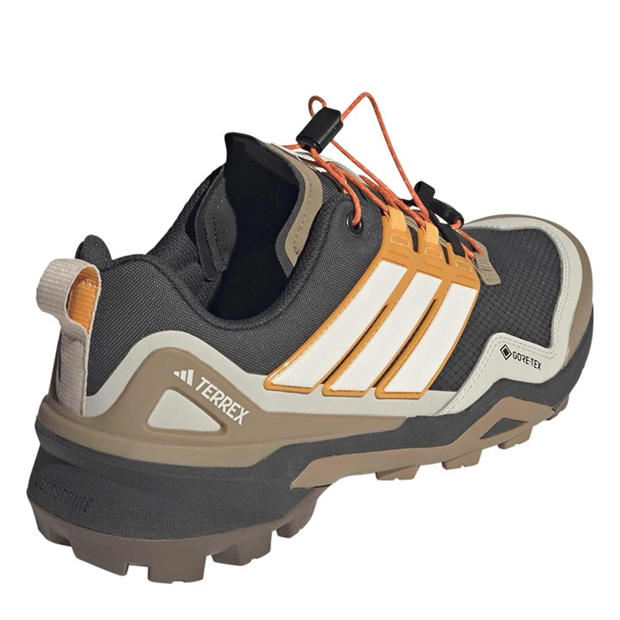Carbon/White - adidas - Terrex Skychaser GORE-TEX Hiking Shoes Mens