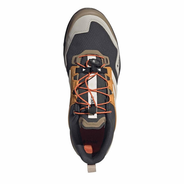 Carbon/White - adidas - Terrex Skychaser GORE-TEX Hiking Shoes Mens
