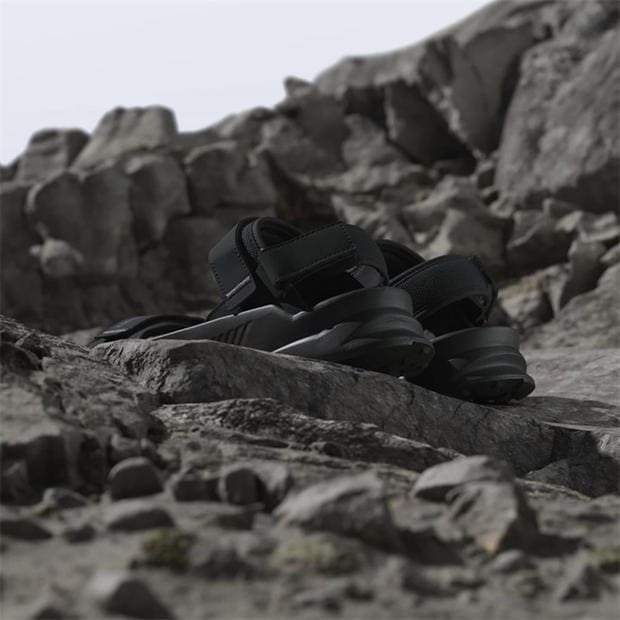 Black - adidas - Terrex Hydroterra Sandals Mens