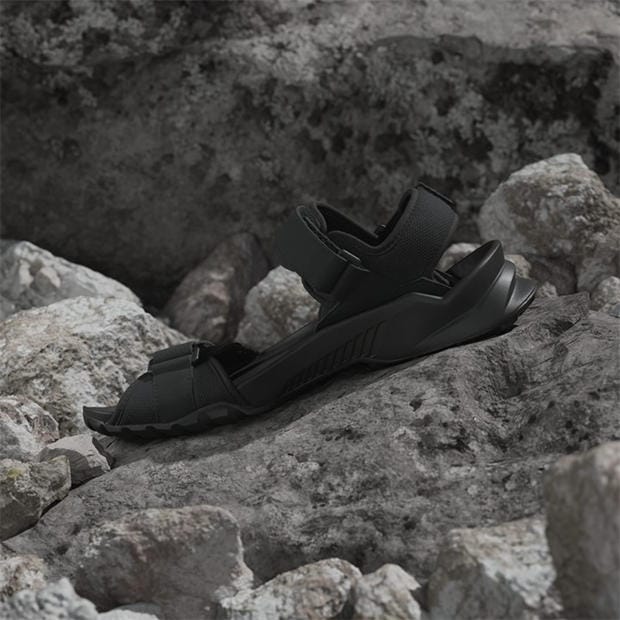 Black - adidas - Terrex Hydroterra Sandals Mens
