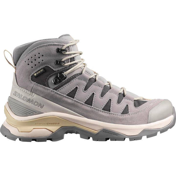 Salomon Women's Grey Quest Echo Gtx Hiking Boot in Size 5.5, Sports Direct