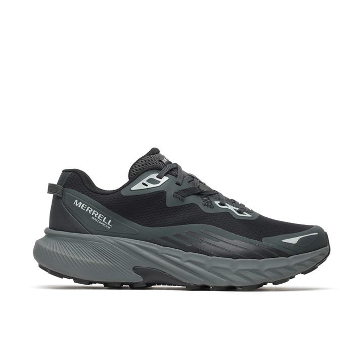 Photos - Trekking Clothes MERRELL Men's Waterproof Hiking Shoes - Black 195021553908
