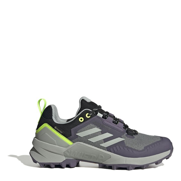 Adidas Women's Grey Non-Waterproof Hiking Shoes in Size 3.5, Sports Direct