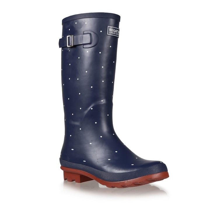 Regatta Women's Blue Ly Fairweath Wellies in Size 4, Sports Direct