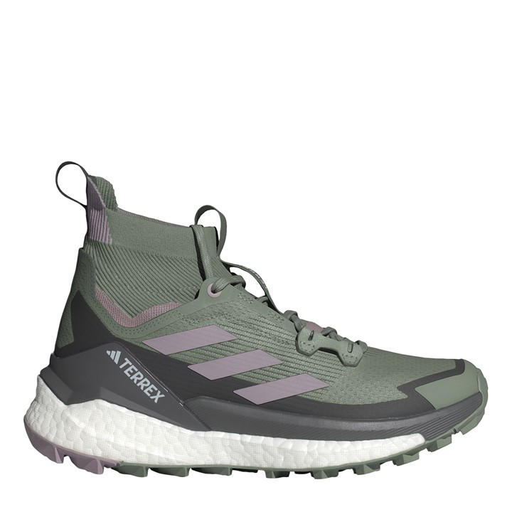Adidas Women's Green Terrex Free Hiker Non Waterproof Hiking Shoes in Size 3.5, Sports Direct