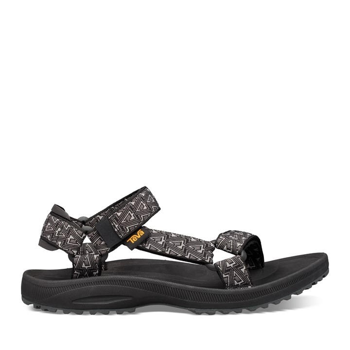 Teva Men's Black Walking Sandals in Size 11, Sports Direct