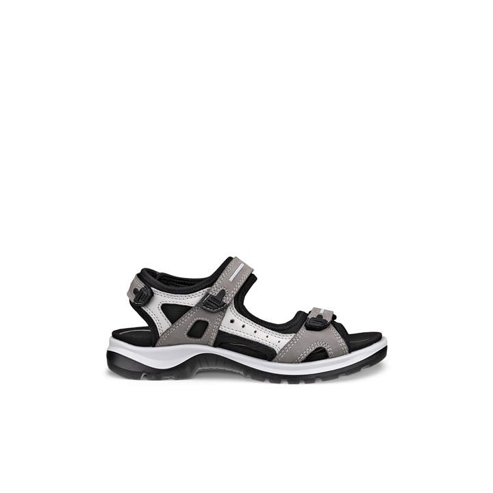 Ecco Women's Grey Seasonal Walking Sandals in Size 6, Sports Direct