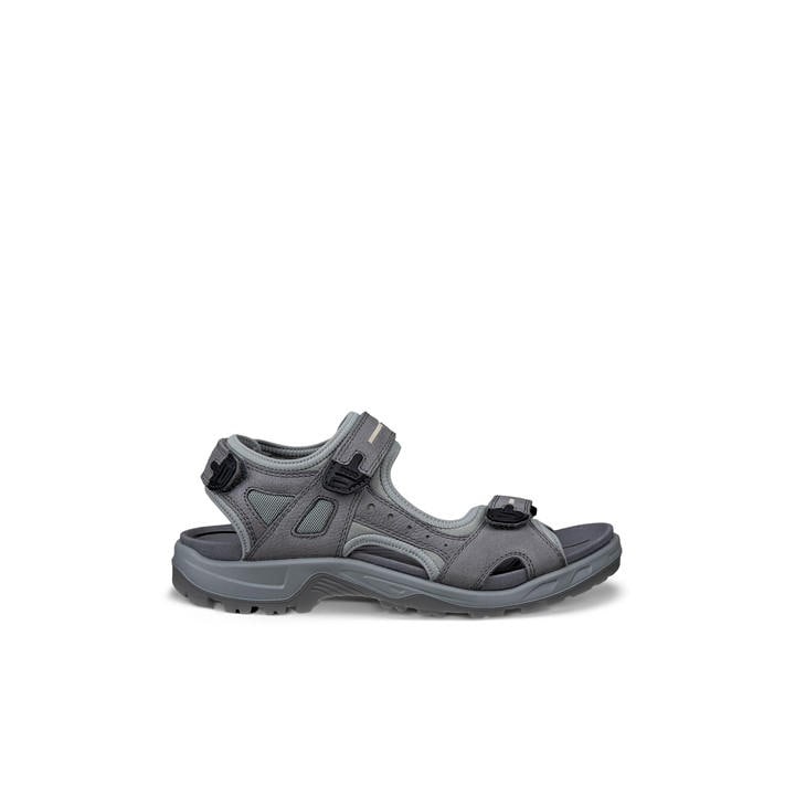 Ecco Men's Grey Walking Sandals in Size 9.5, Sports Direct