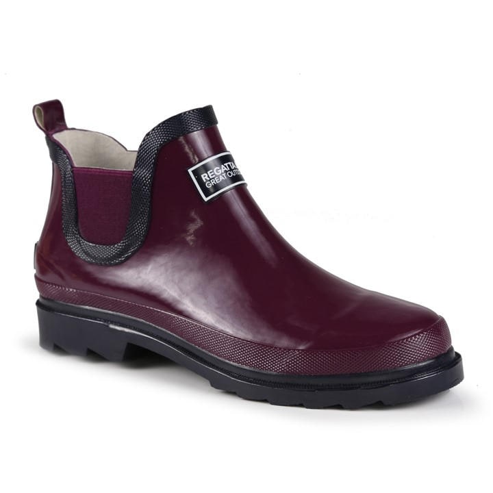 Regatta Women's Purple Harper Wellies in Size 4, Sports Direct