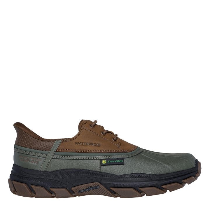 Skechers Men's  John Deere Slip-Ins Waterproof Duck Steel Toe Cap Boots in Size 10, Sports Direct