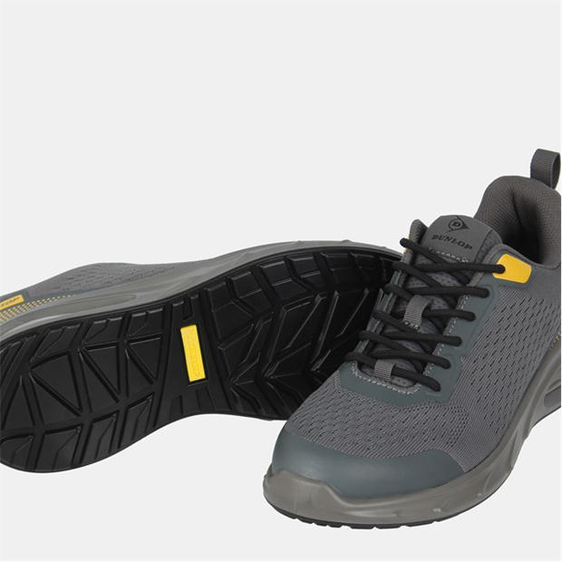 Charcoal/Yellow - Dunlop - Dunlop Bronx Safety Shoe Mens