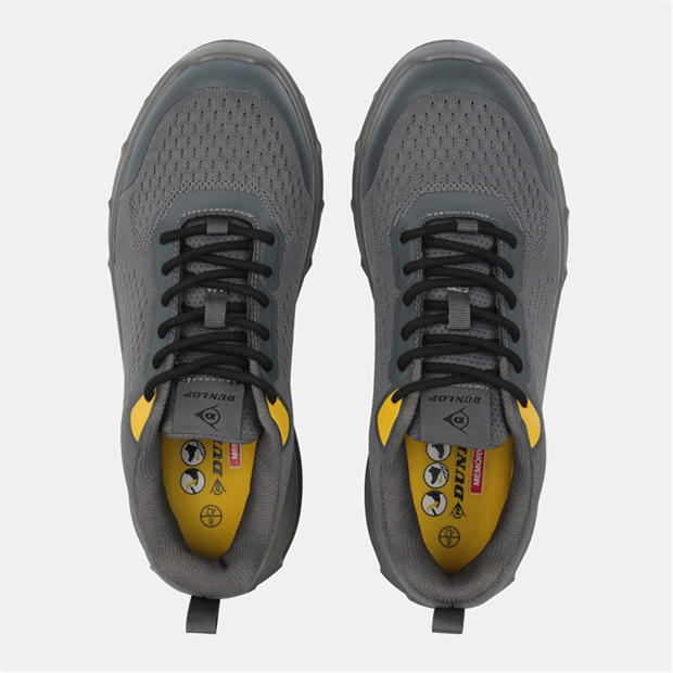 Charcoal/Yellow - Dunlop - Dunlop Bronx Safety Shoe Mens