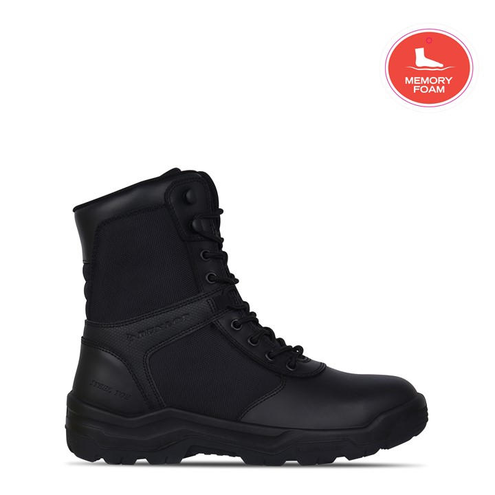 Dunlop Boys Black Hudson Steel Toe Cap Boots Mens - 10 (45) - Image 2