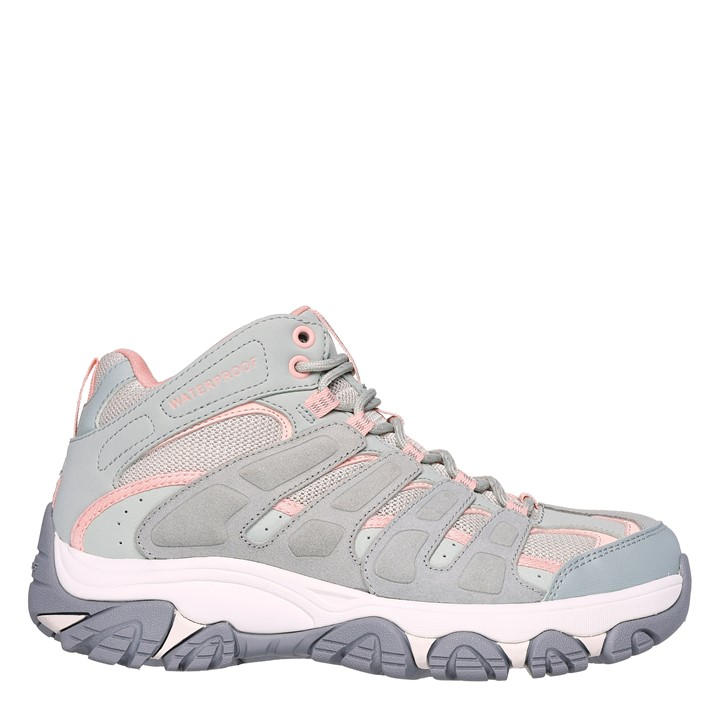Skechers Women's Green Adventurer Waterproof Walking Shoes in Size 3.5, Sports Direct