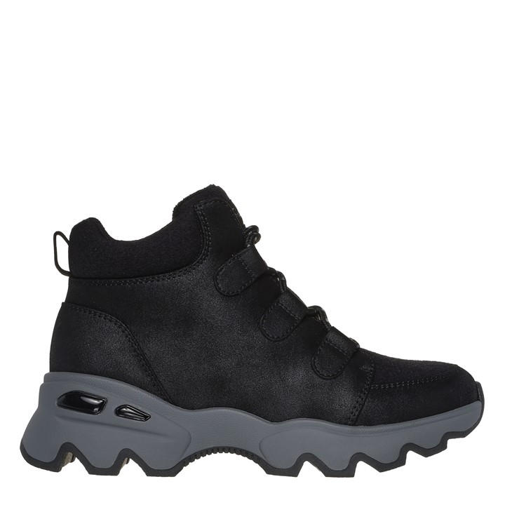 Skechers Women's Black Biglug Non Waterproof Walking Shoes in Size 4.5, Sports Direct