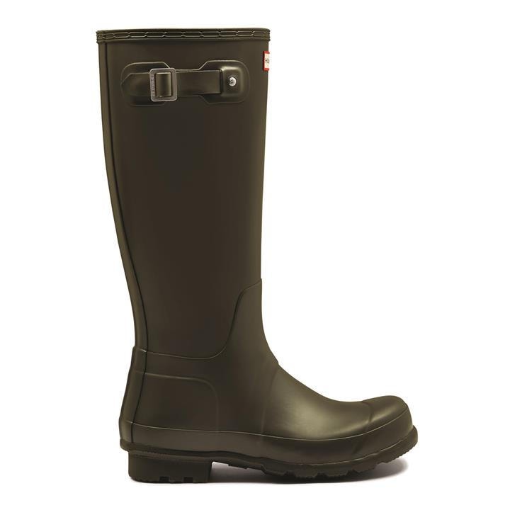 Hunter Men's Green Original Tall Wellies in Size 11, Sports Direct