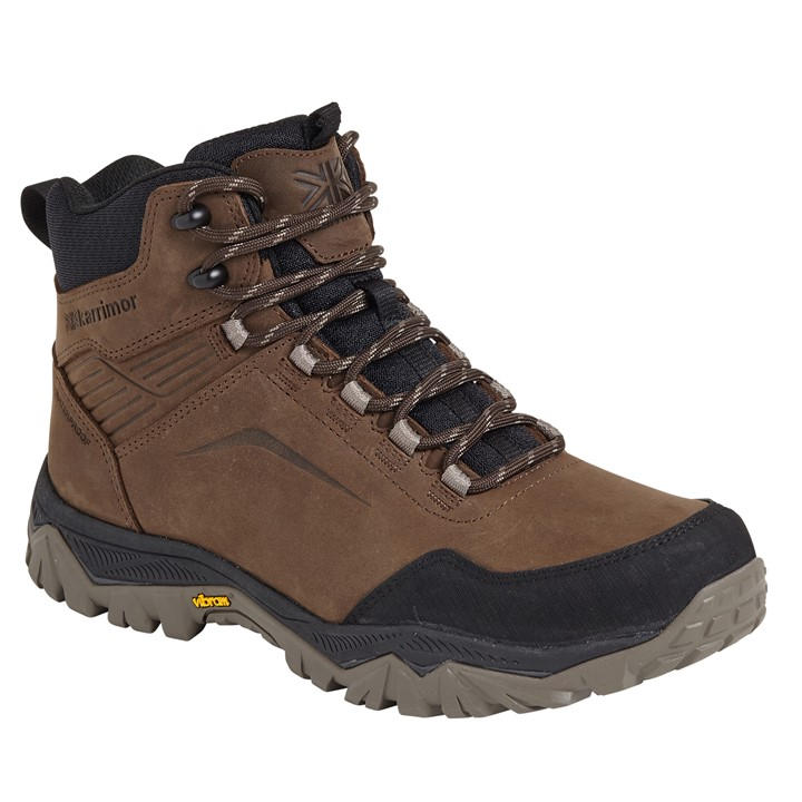 Karrimor Men's Brown Cascade Waterproof Walking Boots in Size 7, Sports Direct