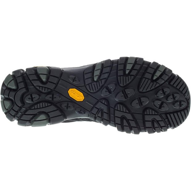 Black/Grey - Merrell - Moab 3 GTX Hiking Shoes Mens